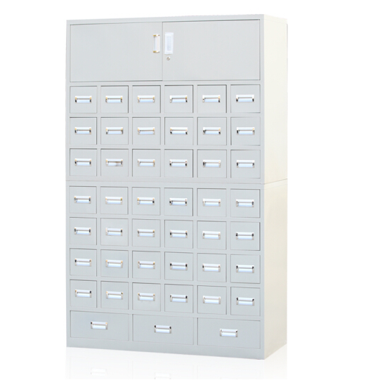 45抽132味中藥柜 啞光白