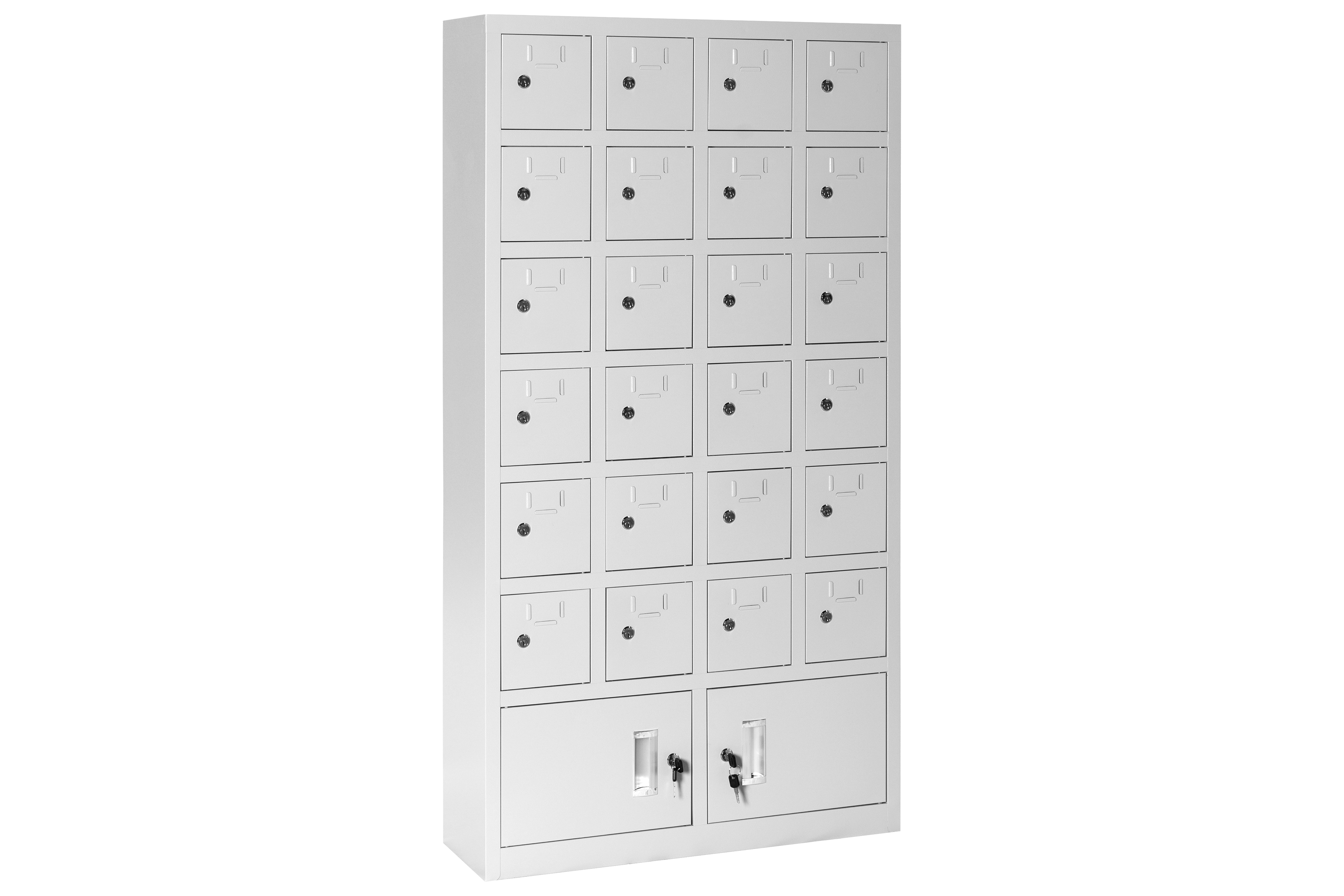 24門鐵門手機存放/充電柜